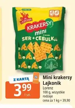 E.Leclerc Mini krakersy Lajkonik oferta