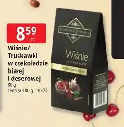 E.Leclerc Truskawki w czekoladzie białej i deserowej Kwintesencja Smaku oferta