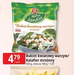 E.Leclerc Bukiet kwiatowy warzyw mrożony Notre Jardin oferta