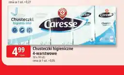 E.Leclerc Chusteczki higieniczne 4-warstwowe 10-pak Caresse oferta