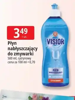 E.Leclerc Płyn nabłyszczający do zmywarki cytrynowy Visior oferta