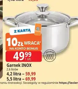 E.Leclerc Garnek Inox oferta