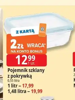 E.Leclerc Pojemnik szklany z pokrywką oferta