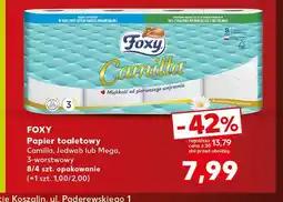 Kaufland Papier toaletowy Camilla 3-warstwowy 8-pak Foxy oferta