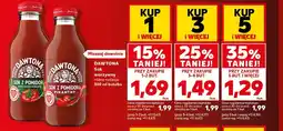 Kaufland Sok z pomidora pikantny Dawtona oferta