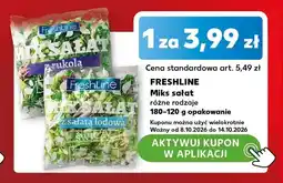 Kaufland Miks sałat z rukolą FreshLine oferta
