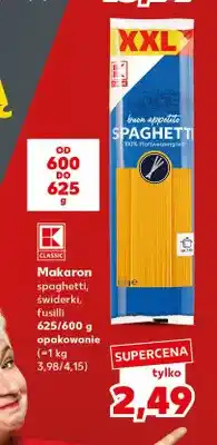 Kaufland Makaron spaghetti K-Classic oferta