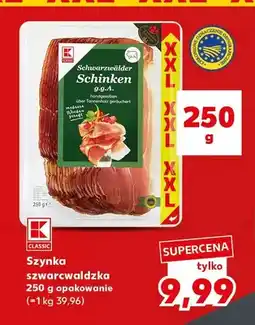 Kaufland Szynka szwarcwaldzka K-Classic oferta