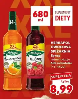 Kaufland Syrop Herbapol Owocowa Spiżarnia pomarańcza oferta