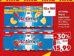 Kaufland Napój jogurtowy Actimel wieloowocowy 12-pak oferta