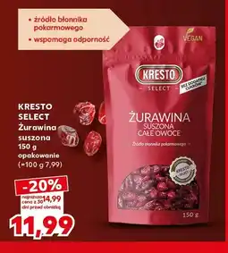 Kaufland Żurawina suszona Kresto Select oferta