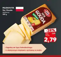 Kaufland Ser Gouda wędzony Mlekovita oferta