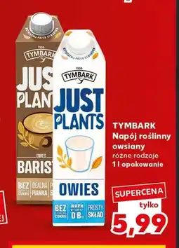 Kaufland Napój roślinny owsiany Tymbark oferta