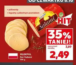 Kaufland Ser Salami Mlekpol oferta