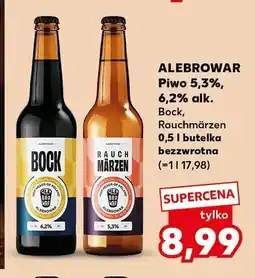 Kaufland Piwo Bock AleBrowar oferta