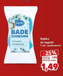 Kaufland Gąbka do kąpieli Bevola oferta