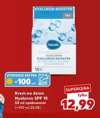 Kaufland Krem na dzień Hyaluron SPF 15 Bevola oferta