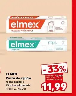 Kaufland Pasta do zębów Przeciw Próchnicy Elmex oferta