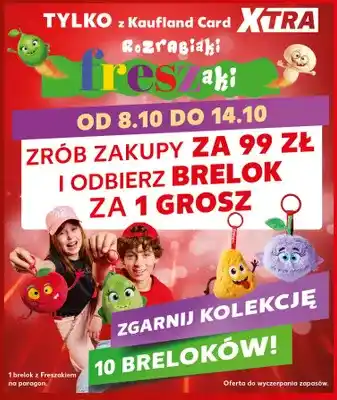 Kaufland Brelok Rozrabiaki Freszaki oferta