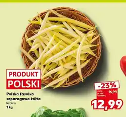Kaufland Fasolka szparagowa żółta polska oferta