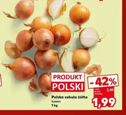 Kaufland Cebula żółta polska oferta