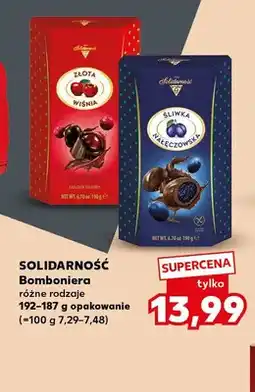 Kaufland Bomboniera Złota Wiśnia Solidarność oferta
