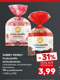 Kaufland Czokowafle wielozbożowe czekoladowe Sunny Family oferta