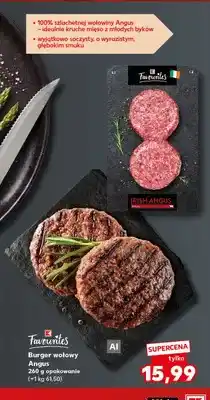 Kaufland Burger wołowy Angus K-Favourites oferta