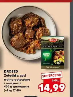 Kaufland Żołądki z gęsi wolno gotowane z warzywami Drosed oferta