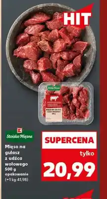 Kaufland Mięso na gulasz z udźca wołowego Stoisko Mięsne oferta