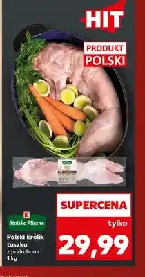 Kaufland Polski królik tuszka z podrobami Stoisko Mięsne oferta