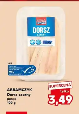 Kaufland Dorsz czarny porcje Abramczyk oferta