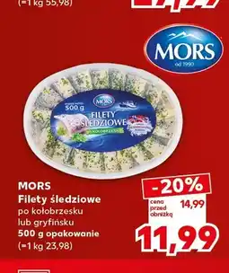 Kaufland Filety śledziowe po kołobrzesku Mors oferta