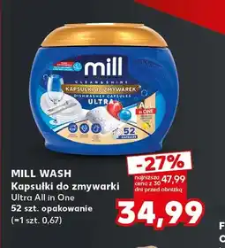 Kaufland Kapsułki do zmywarki Ultra All in One Mill Wash oferta