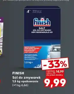 Kaufland Sól do zmywarek Finish oferta