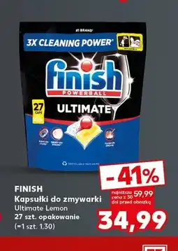 Kaufland Kapsułki do zmywarki Ultimate Lemon Finish oferta