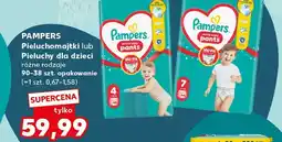Kaufland Pieluchomajtki dla dzieci Pampers oferta