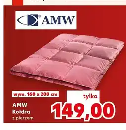 Kaufland Kołdra z pierzem AMW 160x200 cm oferta