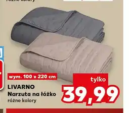Kaufland Narzuta na łóżko Livarno 100x220 cm oferta