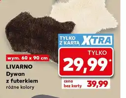 Kaufland Dywan z futerkiem Livarno 60x90 cm oferta