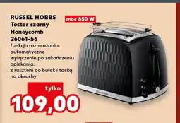 Kaufland Toster czarny Honeycomb 26061-56 Russel Hobbs oferta