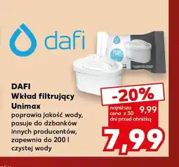 Kaufland Wkład filtrujący Unimax Dafi oferta