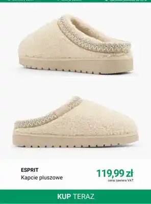 Kapcie pluszowe Esprit