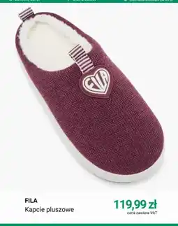 Deichmann Kapcie pluszowe Fila oferta