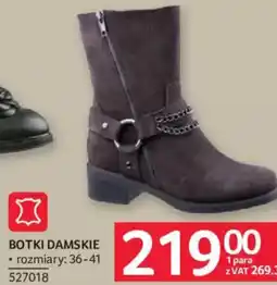 Selgros BOTKI DAMSKIE oferta