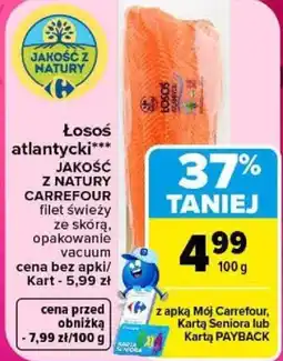 Carrefour Łosoś atlantycki oferta