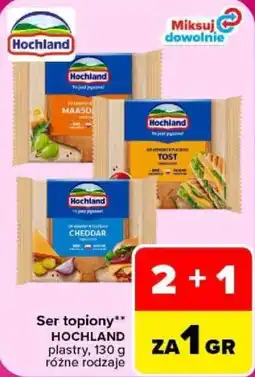 Carrefour Ser topiony Hochland oferta