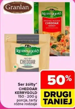 Carrefour Ser żółty cheddar kerrygold oferta