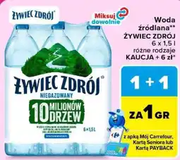 Carrefour Woda Źródłana Żywiec Zdrój oferta