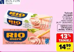 Carrefour Tuńczyk RIO MARE oferta